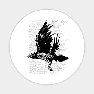 Shakespeare crow Magnet